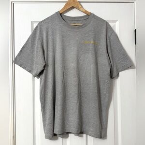 Tommy Bahama Men’s Gray Short Sleeve Tee Shirt “Kickin’ it Cold School” Sz L